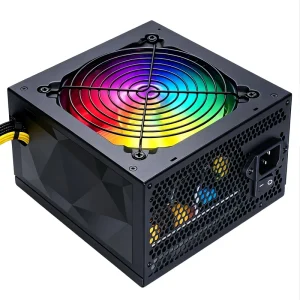 OEM ODM 80Plus Certified Silent Multi-connector ATX3.1 PCIe5.1 RGB 300 500w 750w 1000w Power Supplies for PC with RGB Fan