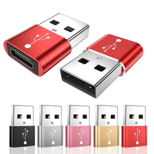 OEM ODM Factory USB A to USB C Adapter Male to Type C Female Charger Converter OTG Adapter