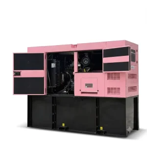 OEM Open Type Silent Canopy 80kW 100kVA Diesel Generator 90kW 110kVA Genset with Auto Start Three Phase Prime Power CE
