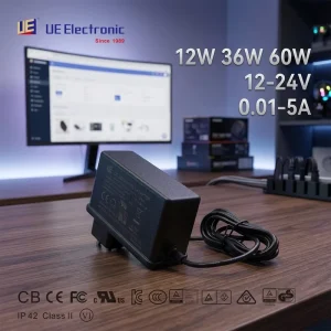 OEM Switching Power Adapter Input 80-264V AC DC Output 12V 15V 19V 21V 24V 3.5A 4.5A 5A 12W 36W 60W Wall Plug Power Adapter