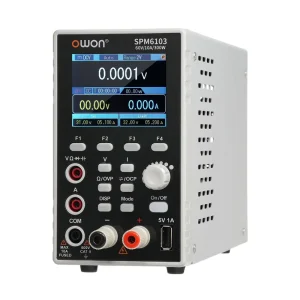 OWON SPM6103 Programmable Lab Power Supply 0 60V 0 10A 300W Bench DC Power Supply With Multimeter 2.8 Inch LCD Display