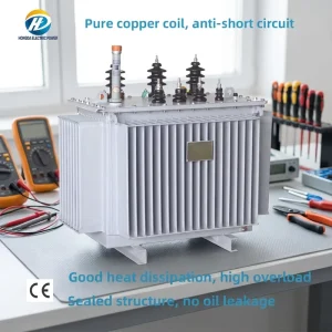 Oil-Immersed Distribution Transformer 10kV 35kV Three Phase 50Hz for Data Center Power Supply