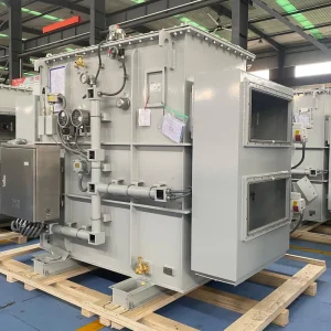 Oil Immersed Transformer 3000kVA 7500kVA ONAN Cooling Three Phase Copper Winding IEC60076 Standard for Mining Heavy