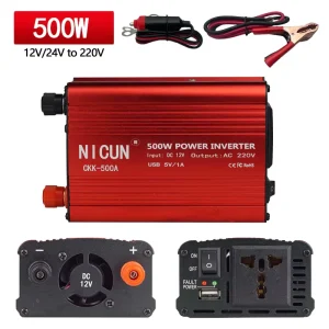 On-Board Inverter and Converter Metal Construction for Car