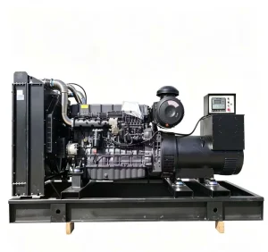 Open-Frame Diesel Generator 220kW 275kVA 50Hz/60Hz with ATS for Data Center Emergency Standby Power