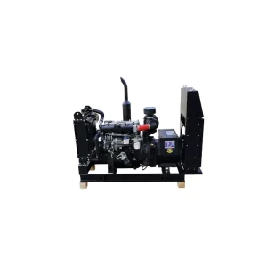 Open Frame Generator Set 26.2KVA-125KVA 25KW-100KW Turbocharged Water-Cooled 12V/24V DC Electric Start