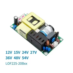 Open Frame Industrial Single Output Power Supply 301 400W 12V 54V AC DC