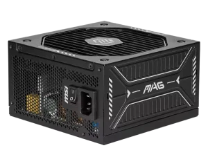 Original MSI MAG A650GLS PCIE5 ATX3.0 Full Modular 80 PLUS Gold ATX 3.1 & PCIe 5.1 Low Noise PSU for PC Desktop