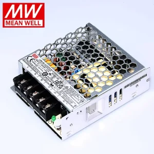 Original Meanwell LRS 35 5 35W 5V 7A Industrial Power Supply 50W Single Output LED 60Hz Frequency For DC Application 3A 1A