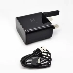 Original UK EU US Plug 3 Pin USB Fast Charging Adapter Travel Charger Block Quick Charge Wall Charger for Samsung S6 S8 S9 S10
