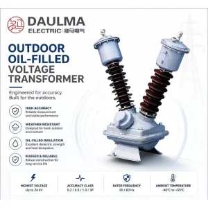 Outdoor 35kV Voltage Transformer JD6 35 for High Voltage Substation Metering and Protection
