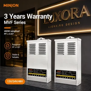 Outdoor 400W 48V CE CB Certification AC DC Single Output High Efficiency Switching Power Supply for Advertising Lighting