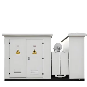 Outdoor Box Type Substation with Power Transformer Compact for Distribution Copper Core CE Certified