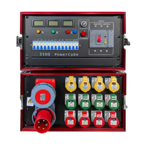 Outdoor Event Stage Portable Electrical Power Distribution Box Distro Box