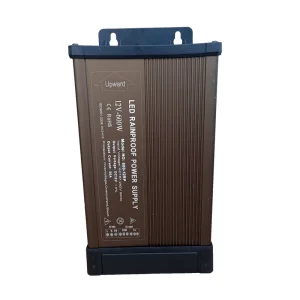 Outdoor IP65 Rainproof Single Output 12V 600W Power Supply with 3 Years Warranty