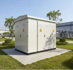 Outdoor Three-phase Prefabricated Oil Immersed Photovoltaic Box Type Transformer for Solar Power System Distribution