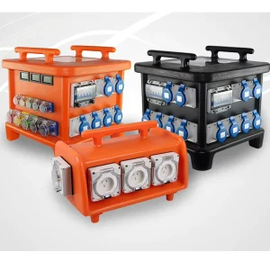 Outdoor Waterproof Plastic Portable Industrial Electric Movable Empty PE Power Supply Box PP Distribution Box