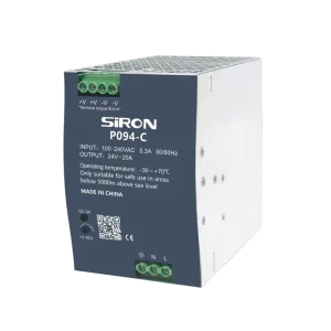 P094 C Series 480W 24V 20A Rail Type Single Output Industrial Use Switching Power Supply 180-264VAC Input 92% Efficiency