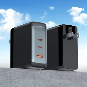 PD 100W USB-C GaN Charger for Phones and Laptops, US/EU/UK Plug