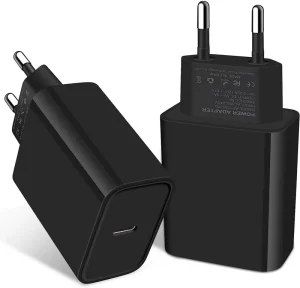 PD 20W Single-Port USB-C Power Adapter for iPhone iPad MacBook Pro/Air Samsung Galaxy OPPO Vivo Xiaomi
