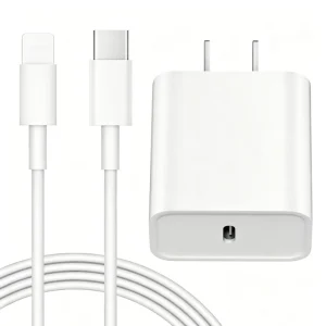 PD 20W USB C Fast Charging Adapter Vertical Port Compatible with for 14 13 12 & More Thermoplastic Elastomer Material