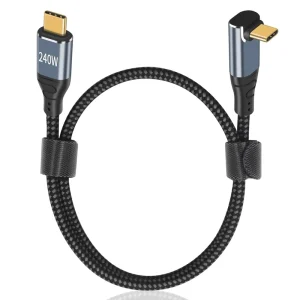 PD 240W USB C to USB C Fast Charging Data Transfer Type C Cable 48V 5A QC3.0 0.5M 1M 1.5M 2M 3M