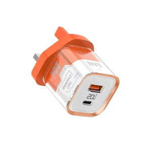 PD 3.0 20W Quick Charging USB C Power Supply Adapter with PC Fireproof Material for Electric Tool and Camera Use