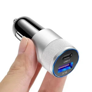 PD QC3.0 Fast Car Charger Type C Auto Charger