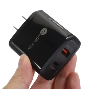 PD Quick Charge 20W USB-C Charger EU US Plug for Phone 15 13 12 11 Pro Max XS Type-C Fast Charging Adapter