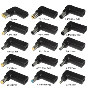 PD Spoof Adapter Plug Converter USB Type C Female to 7.4 X 5.0mm 4.5 X 3.0mm 5.5 X 2.5mm Male Laptop DC Output Jack Connector