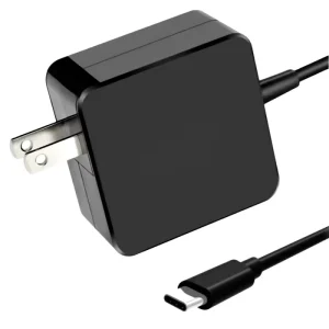PD Type-C Laptop Power Supply Adapter 65W 45W USB-C Fast Charging Universal Voltage Fireproof
