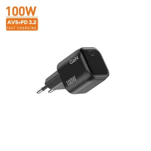 PD3.2 100W GaN Fast Charger USB C Port For iPhone 15 Pro Max Samsung Galaxy 5G Smartphone Mobile Phone Charger Adapter