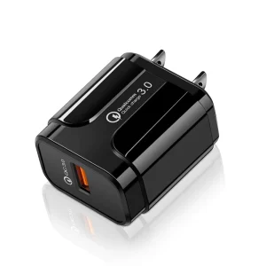 PD32 US Plug EU Plug 120W Fireproof Fast Charging QC3.0 5V/2A USB Single Port Mobile Phone Charger