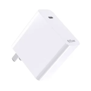 PD65W Type-C Charger with PD 3.0, ABS Material, US/EU/UK Plug, Universal Power Adapter for Notebooks and Tablets