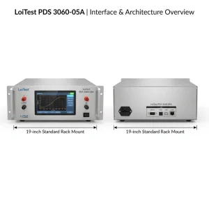 PDS 3060 05A High Precision Bench Triple Channel Programmable DC Power Supply High resolution Touch Screen LAN USB RS232