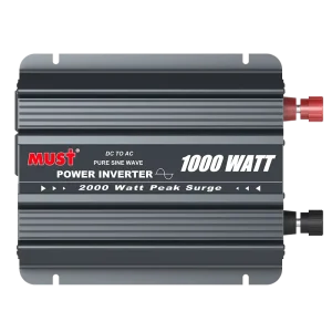 PI1500 Series 300-2000W Pure Sine Wave Inverter 12V/24V/48V to 230V AC Portable Power Converter