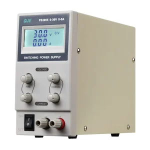 PS3005 150W Switching DC Regulated Bench Power Supply Single Variable DC Power Supply 0-30V Encoder Knob Three Digit Display