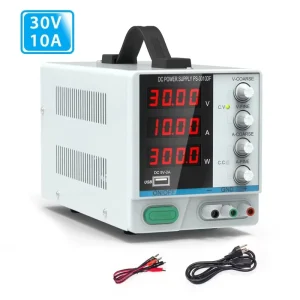 PS3010DF DC Switching 30V 10A Bench Power Supply for Testing