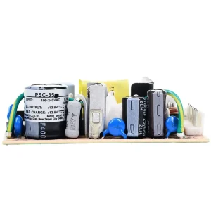 PSC Series 35-160W Switching Power Supply 13.8/27.6V AC-DC Single Output UPS Battery Charger Open Frame PCB