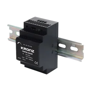 Plastic Power Supply DC 60W DIN Rail Mounting Switching AC DC Adjustable Input Industrial Power Supply 24V 2.5A