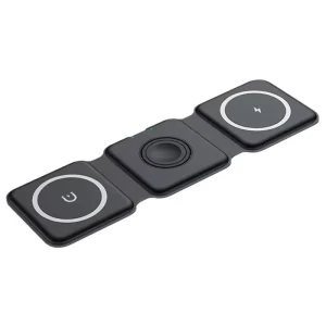 Portable 10W Fast Wireless Charger for iPhone 11 12 13 14 15 Pro Max Foldable Multifunction Magnetic Charger for Travel