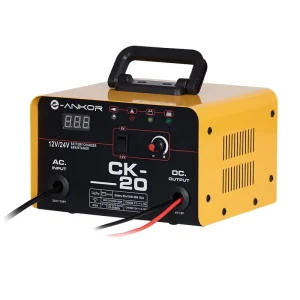 Portable 12V 24V 20A Smart Battery Charger Adjustable Automatic DC Car Battery Adapter 500W Output Power for Industrial Use