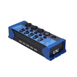 Portable 12V DC Power HubMulti socket with Switch Control Industrial Interface Power Distributor