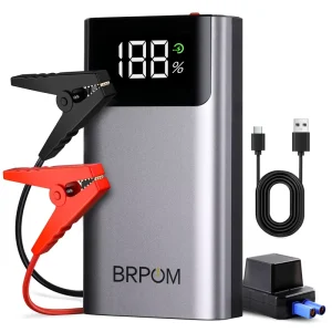 Portable 12V Lithium Battery Jump Starter Car Emergency Booster Mini Power Bank Starting Device OEM