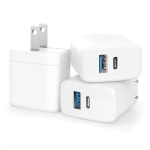 Portable 20W PD USB-C Charger EU US Plug