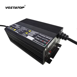 Portable 2500W Lithium Ion Lead Acid Battery Charger 12V90A 24V70A 36V45A 14.6V Output Industrial Scooter Golf Cart Use