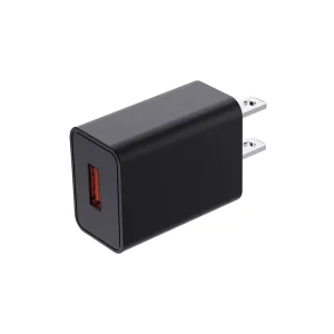 Portable 5V 1A USB Wall Charger, Single USB Port, US/EU Plug, 5W