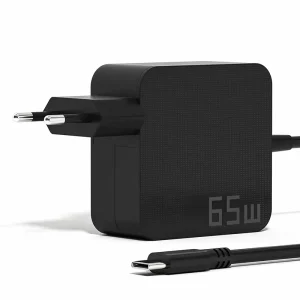 Portable 65W USB C Laptop Charger Adapter EU UK US Plug Type C Computers Adapter for Zenbook Chromebook