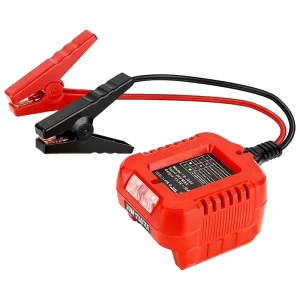 Portable Car Jump Starter Adapter for Milwaukes M 18S Li ion Battery Powered with Jumper Cable Clamps Car Charger Jump Starter
