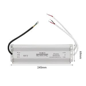 Portable Industrial Waterproof Switching Power Supply 200W